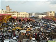Nakasero market in Kampala, Uganda