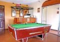 Pool table and bar area