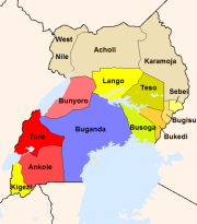 Uganda während der Kolonalzeit
