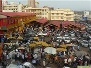 Nakasero-Markt in Kampala, Uganda