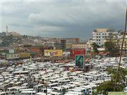 Old Taxi Park in Kampala, Uganda