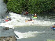 Rafting on the Nile river in Uganda