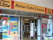 Bananaboat art trade in Kampala, Uganda