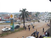 Near the industrial area in Kampala, Uganda